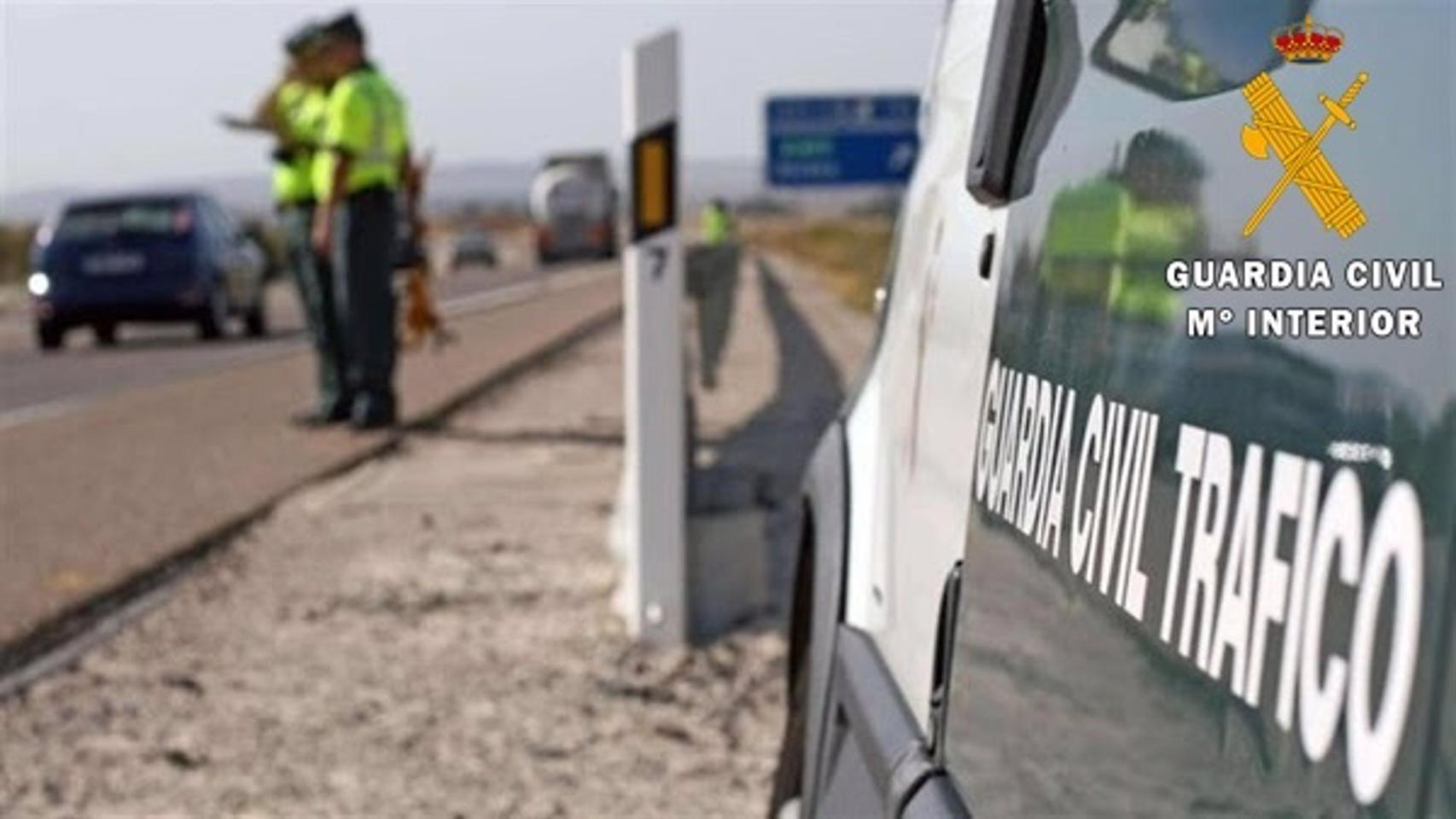 Imagen de la Guardia Civil de Tráfico.