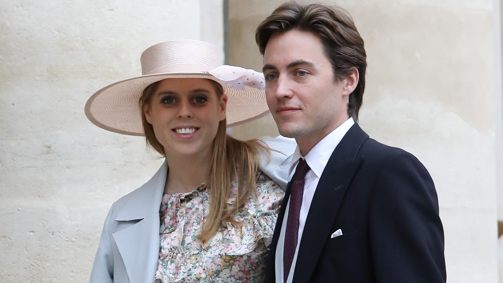 Beatriz de York y su marido, Edoardo Mapelli, en una imagen tomada en octubre de 2019.