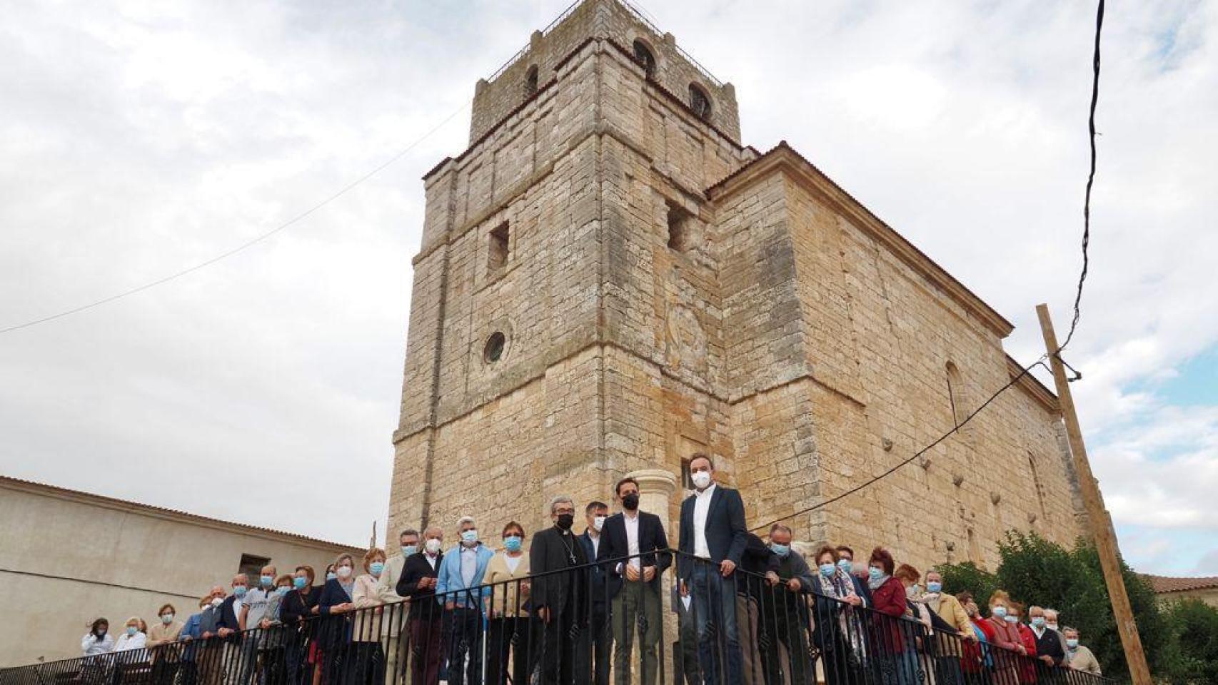 Iglesia parroquial de San Antolín en la localidad de Fombellida