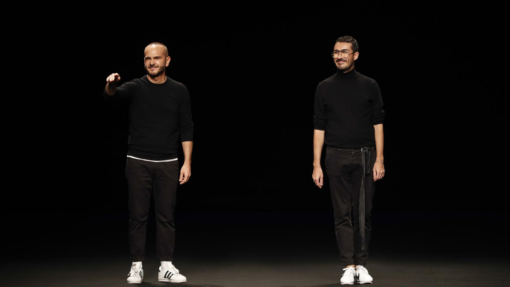 Los diseñadores Antonio Burillo y Juan Carlos Fernández.