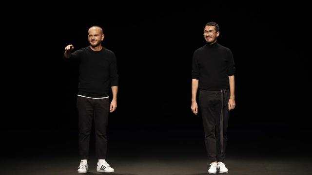 Los diseñadores Antonio Burillo y Juan Carlos Fernández.