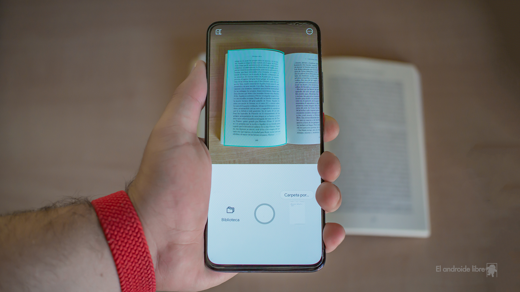 vFlat, aplicación para escanear y convertir imagen a texto gratis