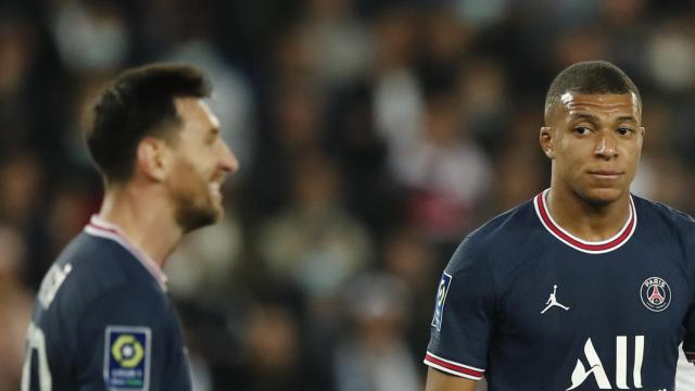 Messi y Mbappé, con el PSG