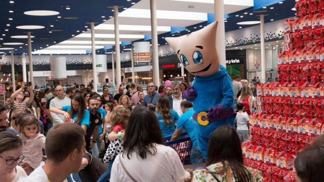 Celebración de un cumpleaños de Celi en As Cancelas