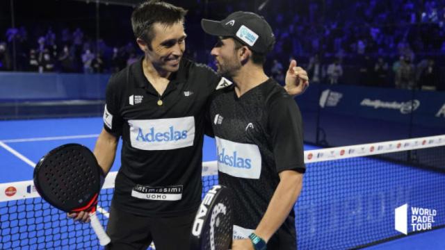 Sanyo Gutiérrez y Fernando Belasteguín