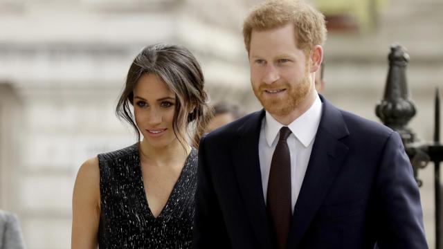Meghan Markle y el príncipe Harry en una imagen de archivo.