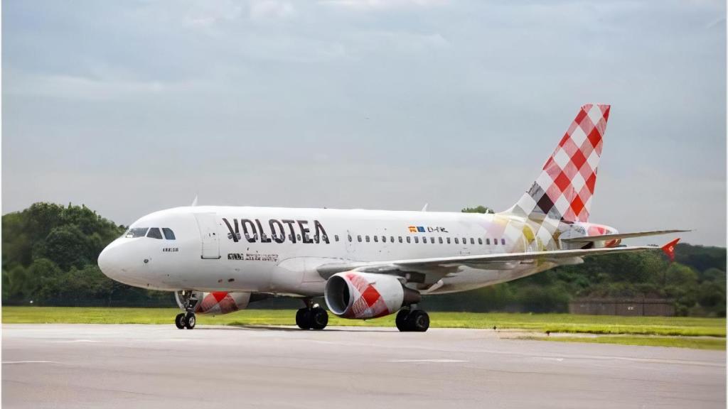 Un avión de Volotea
