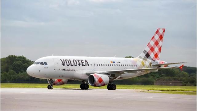 Un avión de Volotea