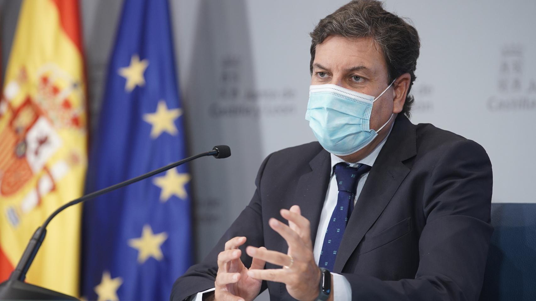 El consejero de Economía, Carlos Fernández Carriedo