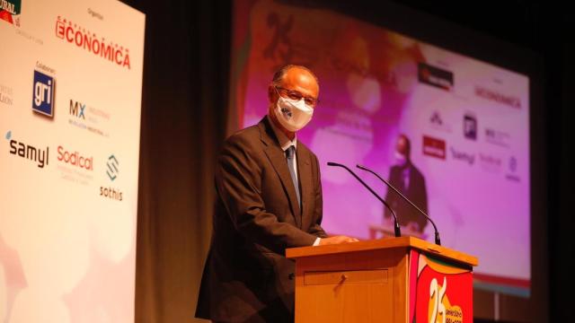 Luis Fuentes, presidente de las Cortes de Castilla y León