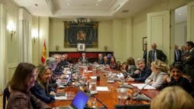 Reunión del pleno del CGPJ en una imagen de archivo./