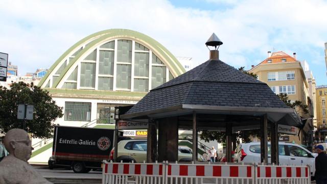 Churrería de la Plaza del Humor de A Coruña.