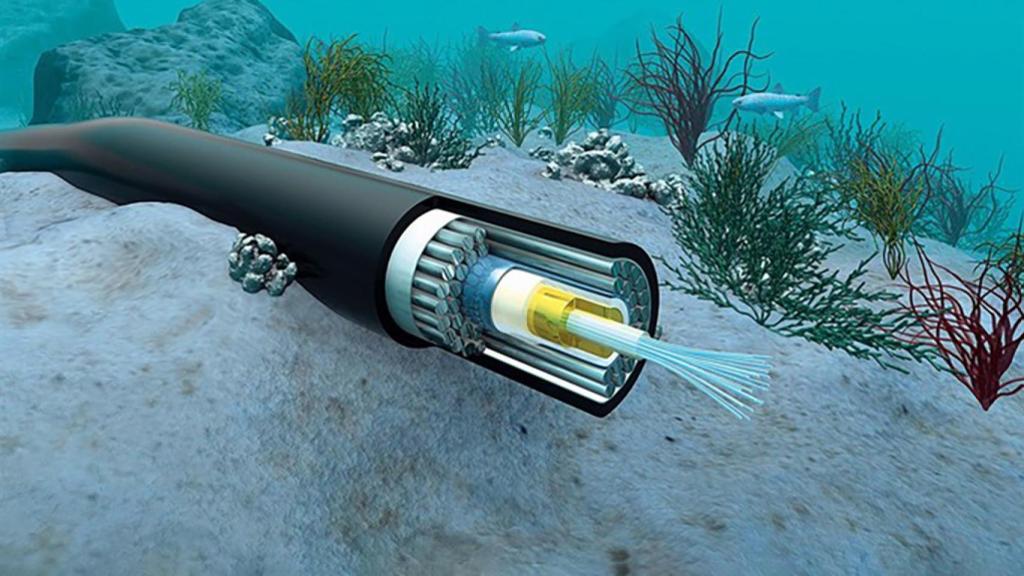 Representación del interior de uno de estos cables