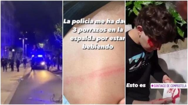 Stories de personas que estaban anoche en Ruta.