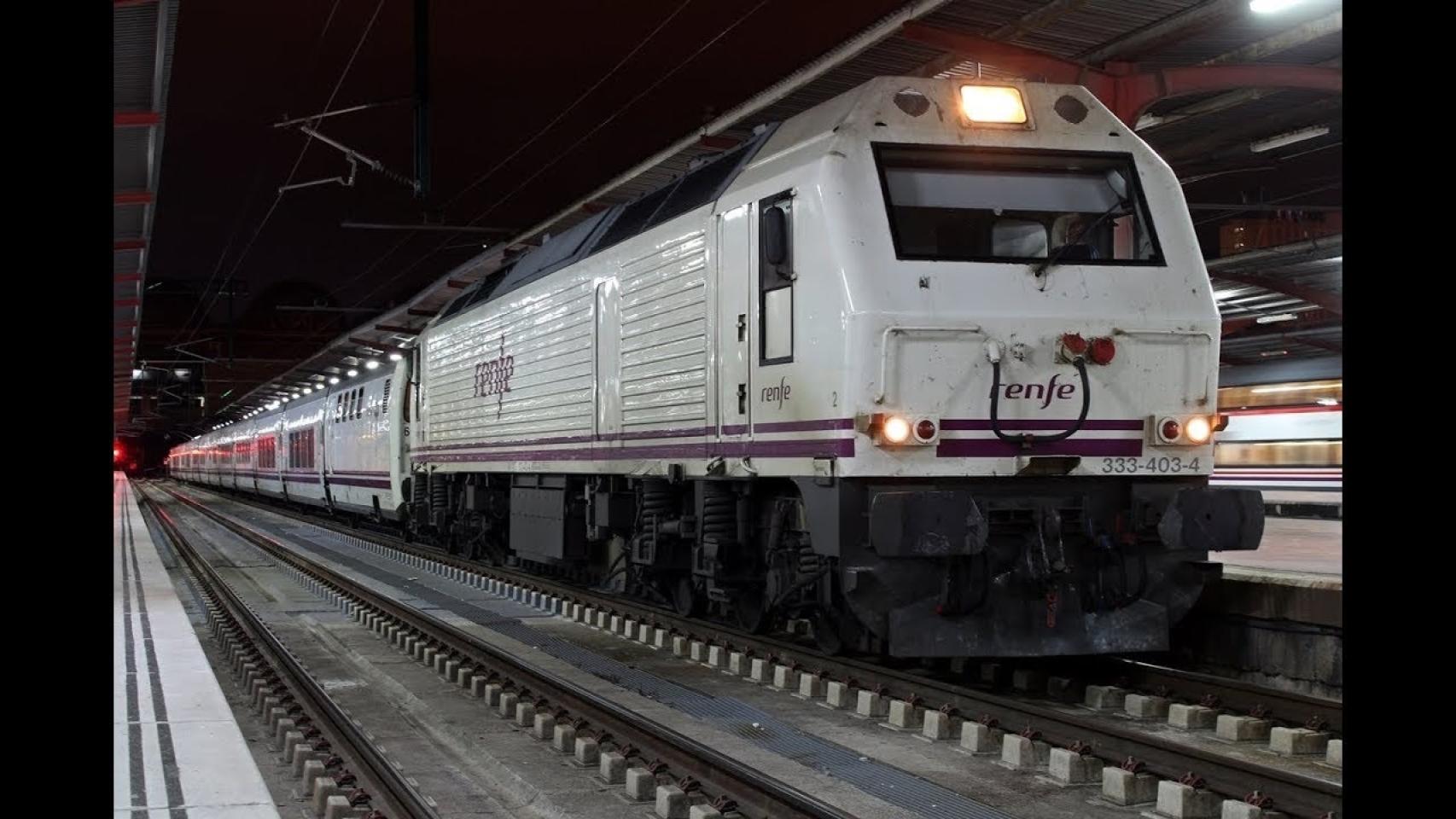 Tren-hotel Lusitania.