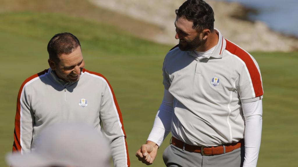 Sergio García y Jon Rahm, en la Ryder Cup 2020