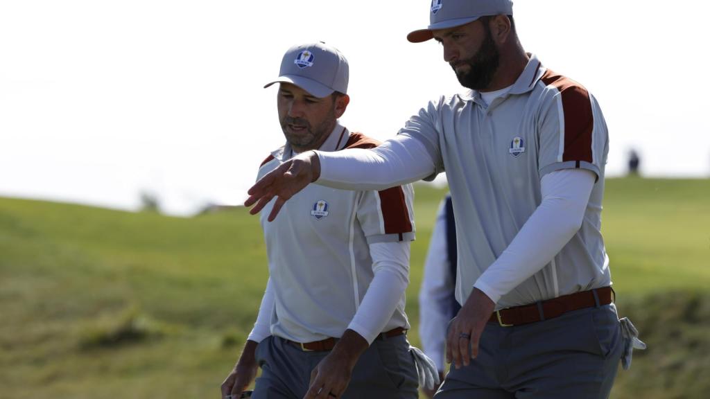 Sergio García y Jon Rahm, en la Ryder Cup 2020