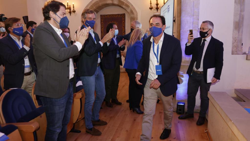 El presidente del PP de Soria, Benito Serrano, en una imagen de archivo.