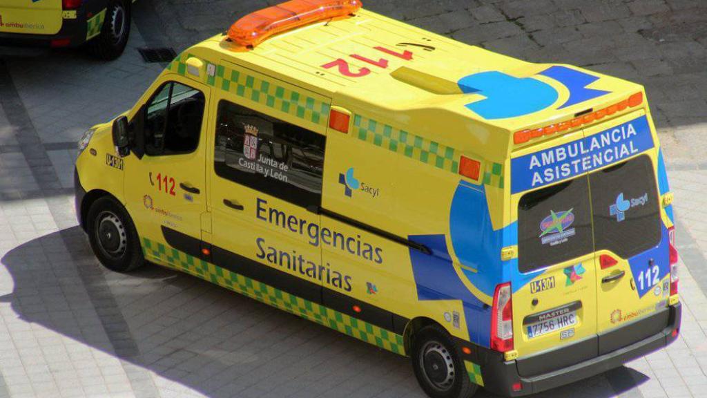 Imagen de archivo de una ambulancia del Sacyl