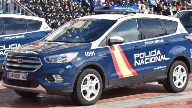 Imagen de un coche de la Policía Nacional.