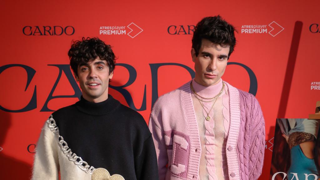 Los Javis apadrinaron el estreno de 'Cardo'.