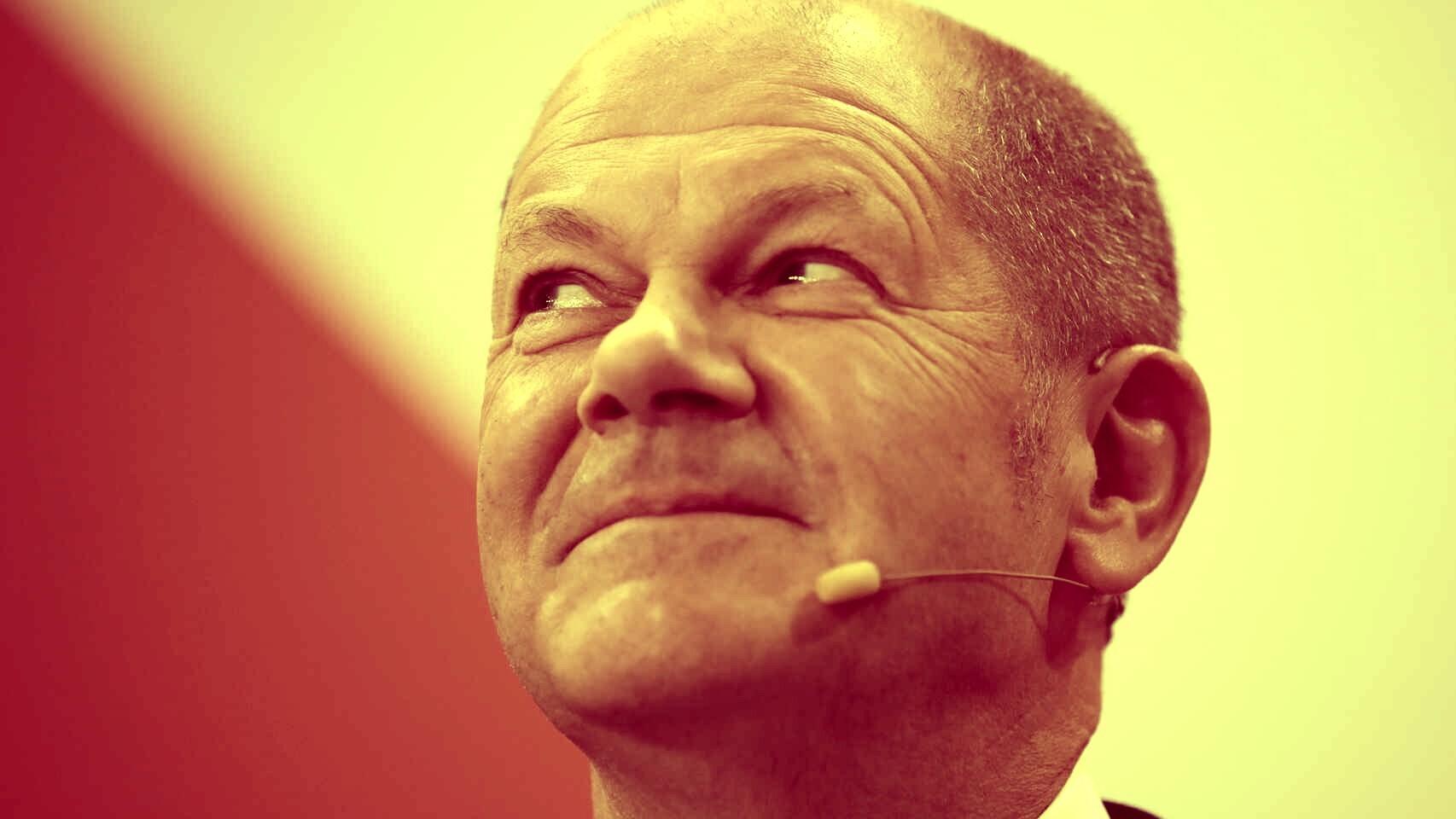 Olaf Scholz, candidato del SPD.