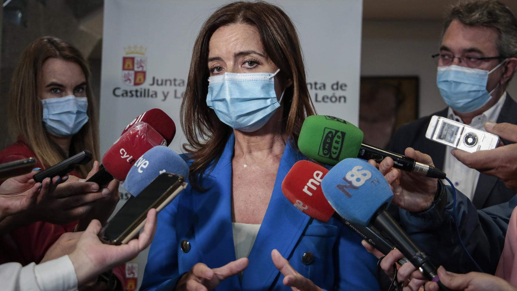 La consejera de Empleo e Industria Ana Carlota Amigo