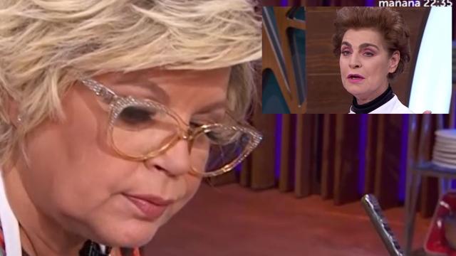 Terelu Campos junto a Antonia Dell'Atte en montaje de BLUPER.