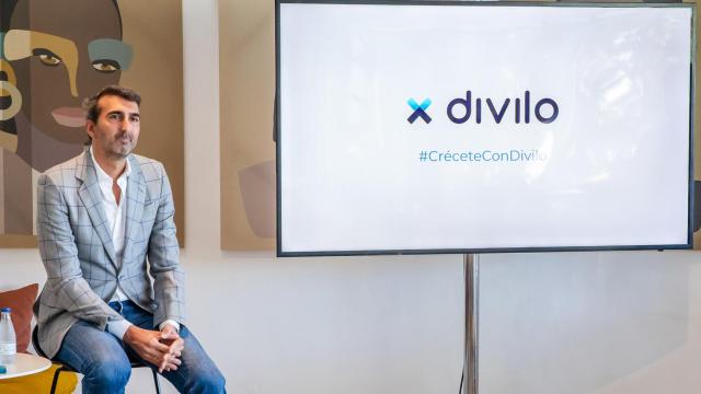 Juan Guruceta, fundador y consejero delegado de Divilo, durante la presentación.