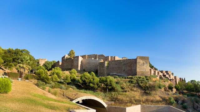 Vista de la Alcazaba de Málaga.