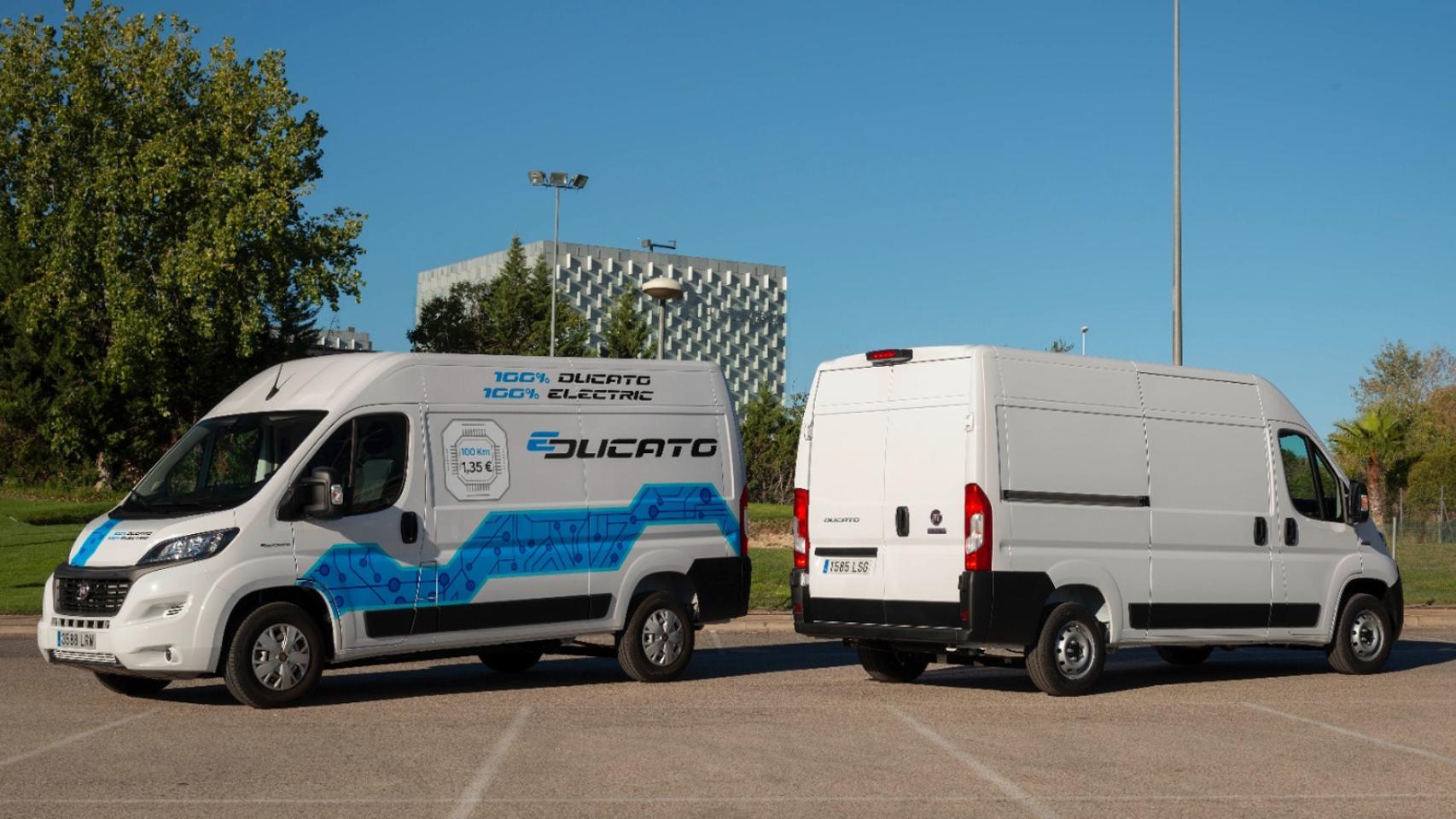 El Fiat Ducato está a la venta con versiones eléctrica y de combustión.