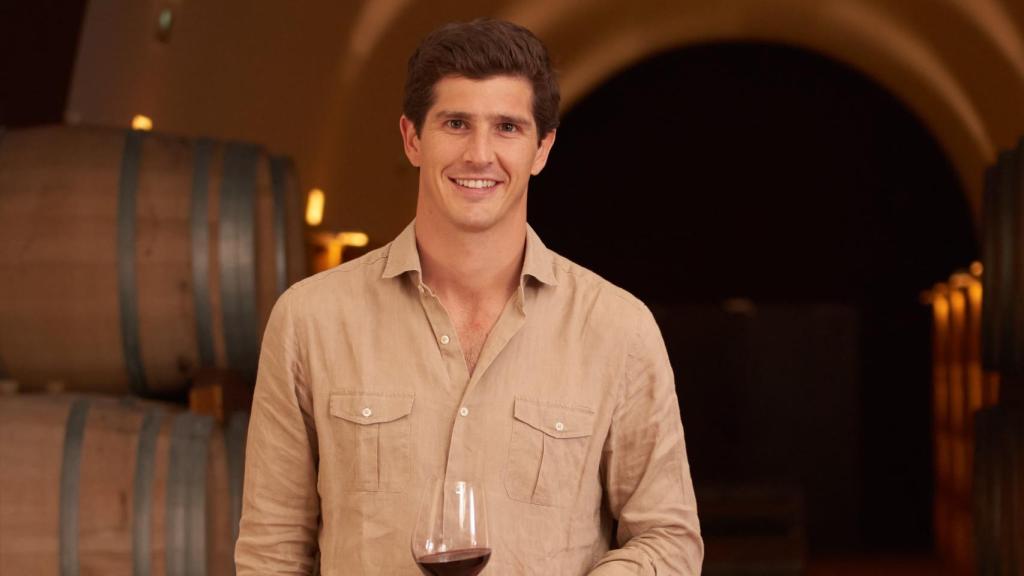 Gonzalo Entrecanales, en la bodega familiar.