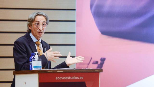 Juan Carlos De Margarida, presidente de ECOVA, en el acto de presentación de la nueva web