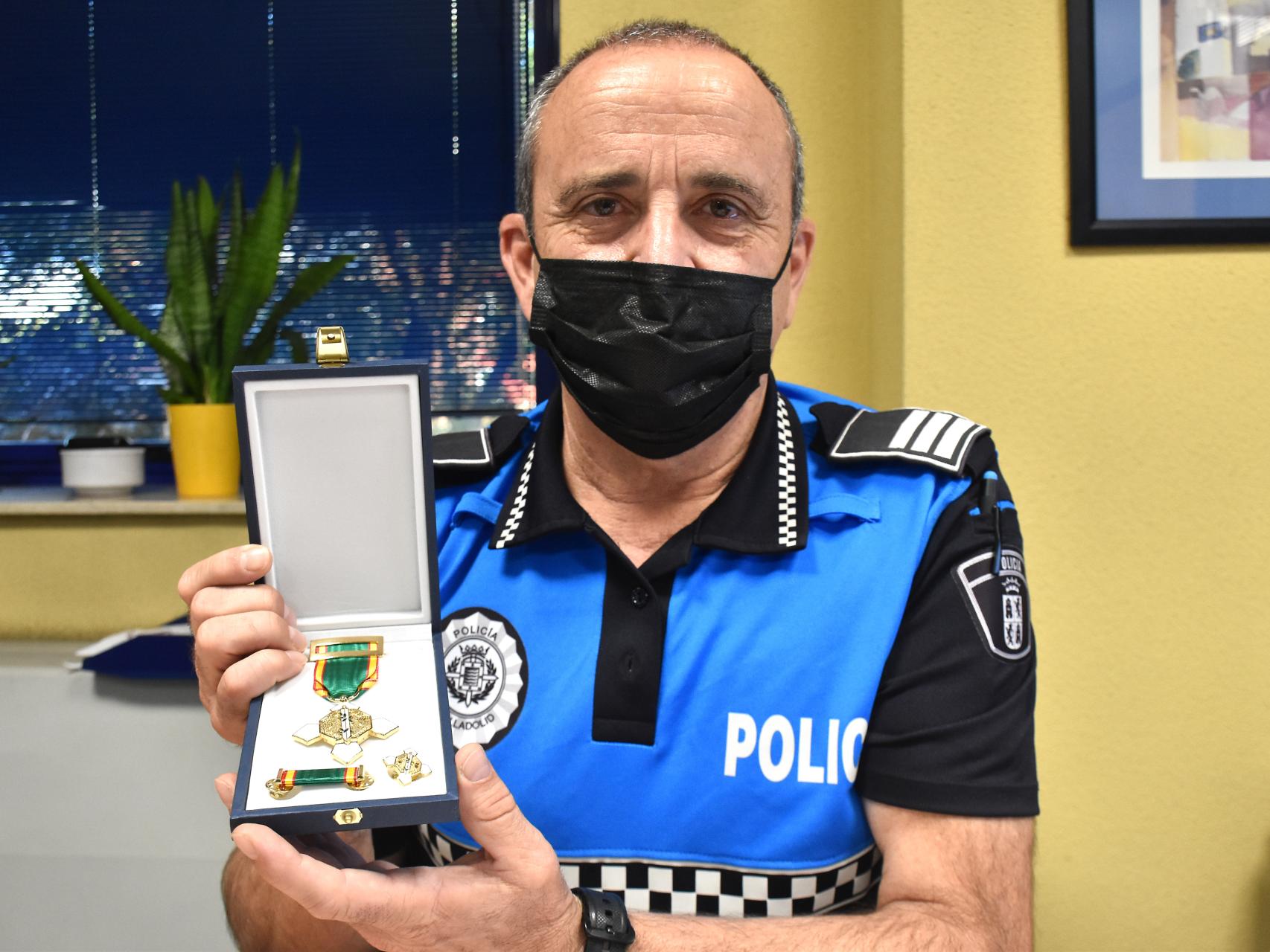 Ignacio Ayuso, inspector de la Policía Municipal de Valladolid