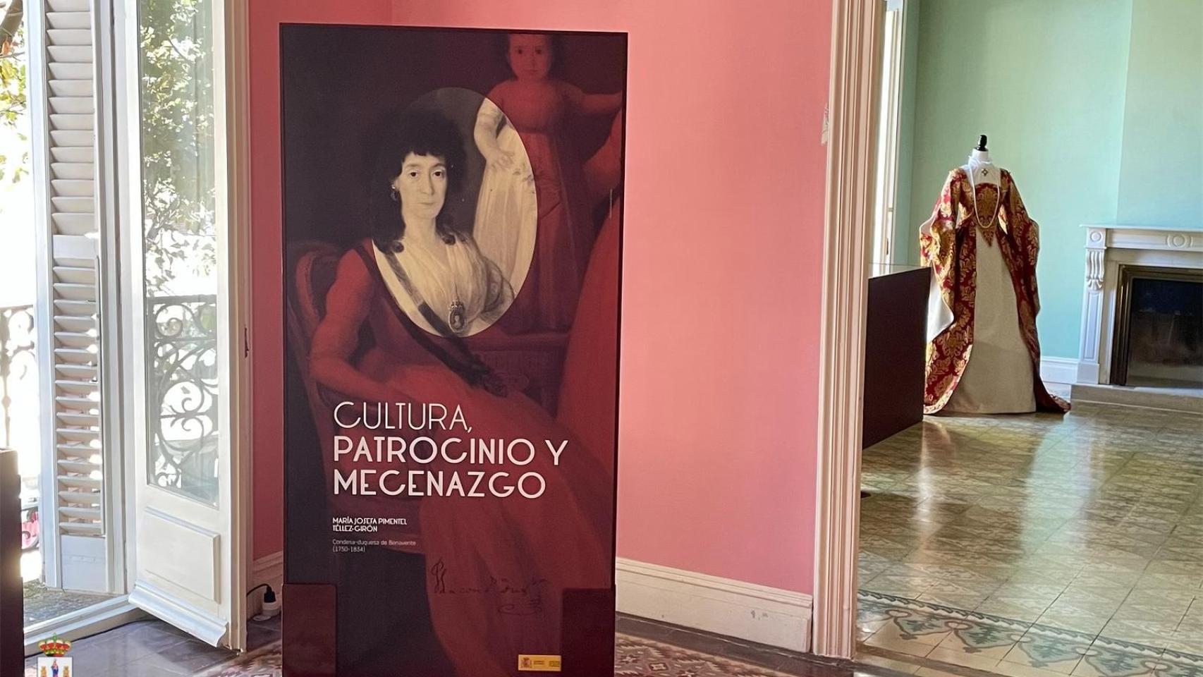 Detalle de la exposición “Mujer, nobleza y poder”