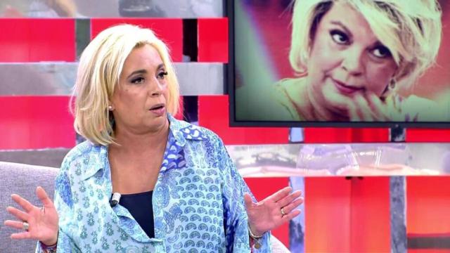 Carmen Borrego ha vuelto a 'Sálvame' tras más de dos años de conflicto.