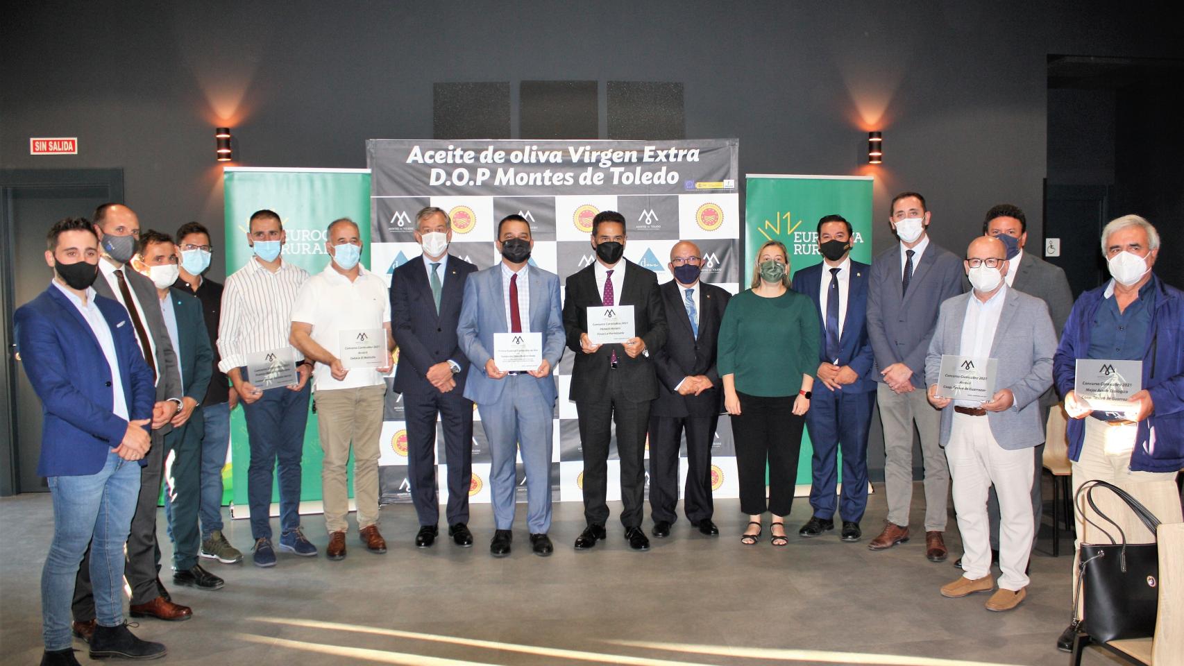 La D.O.P. 'Montes de Toledo' entrega de los 'Premios Cornicabra 2021' a los mejores aceites