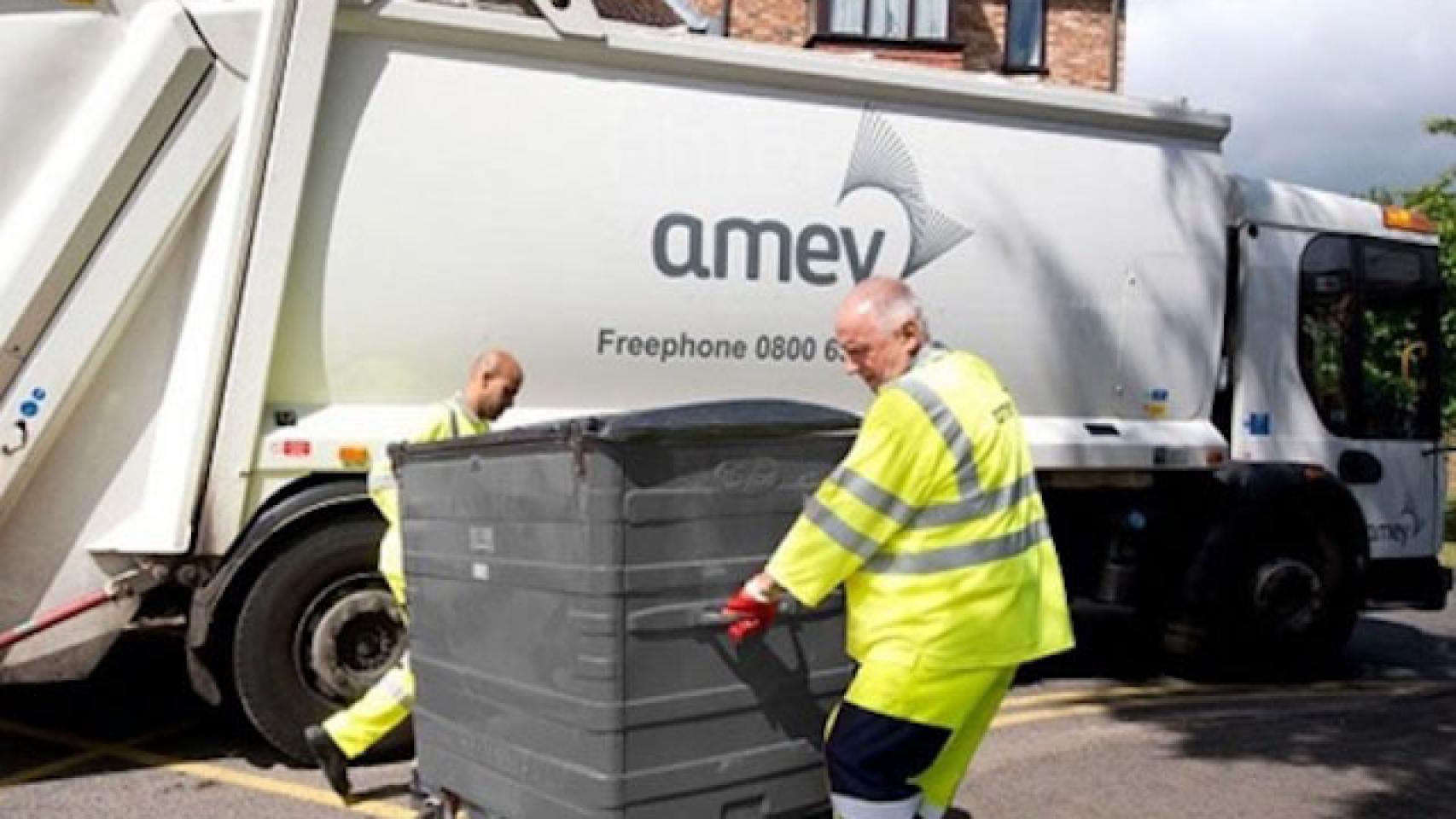 Trabajadores de la filial de servicios de Ferrovial Servicios en Reino Unido: Amey.
