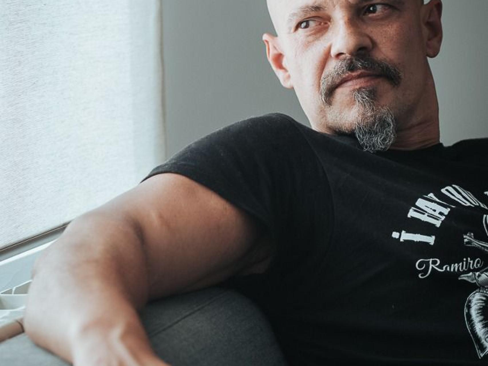 El escritor vallisoletano César Pérez Gellida