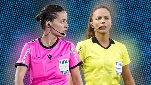 Guadalupe Porras y Marta Huerta, árbitras españolas
