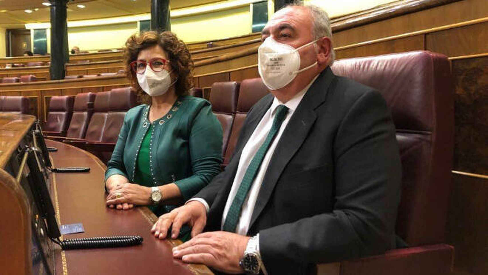 Vicente Tirado y Carmen Riolobos, diputados nacionales por el PP