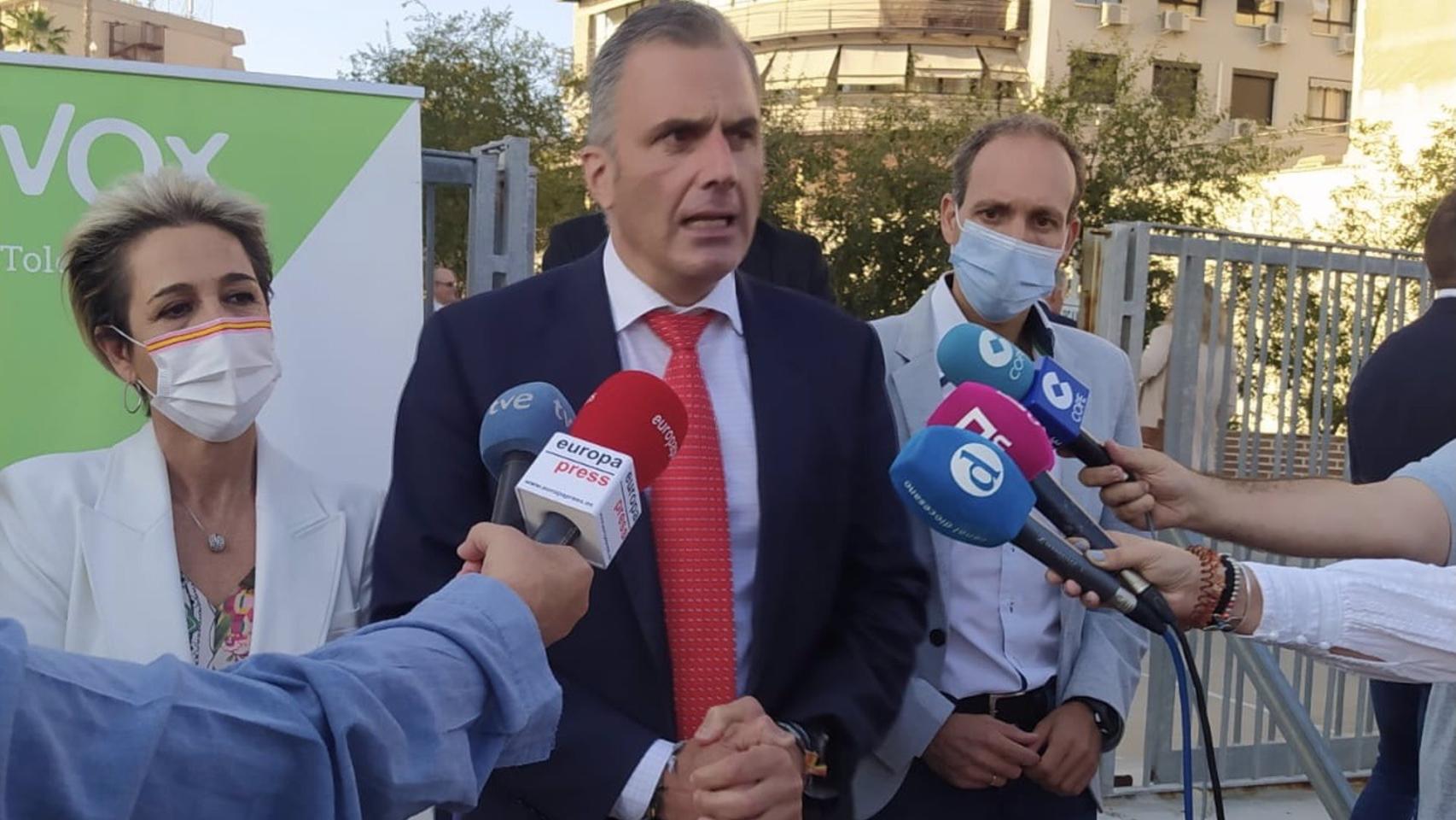 Ortega Smith reivindica a Vox como la voz de los toledanos huérfanos