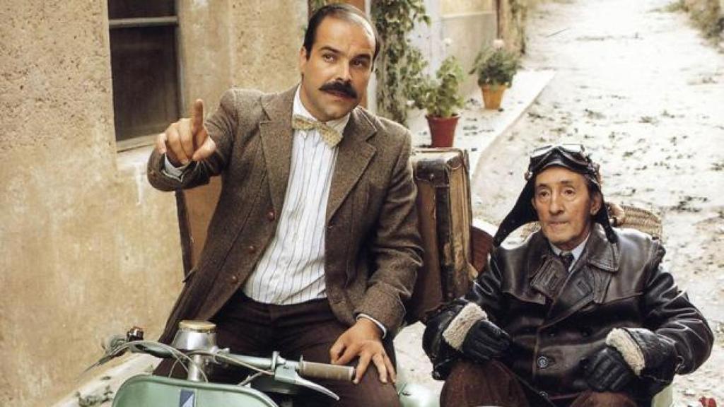 Antonio Resines y Luis Ciges, en 'Amanece que no es poco'.