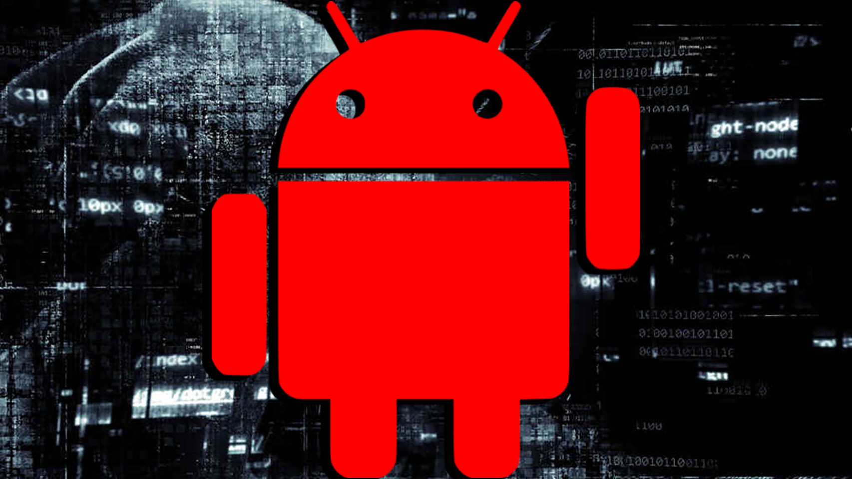 Andy, el logo de Android, en rojo.