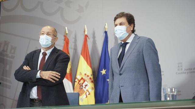 Igea y Carriedo en la presentación