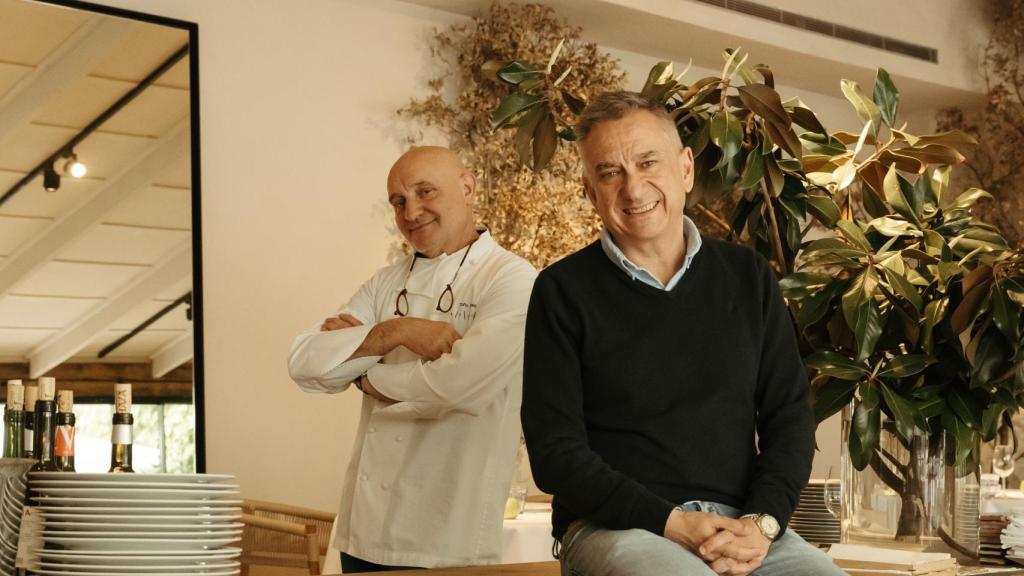 Toño Pérez y Jose Polo en Torre de Sande.