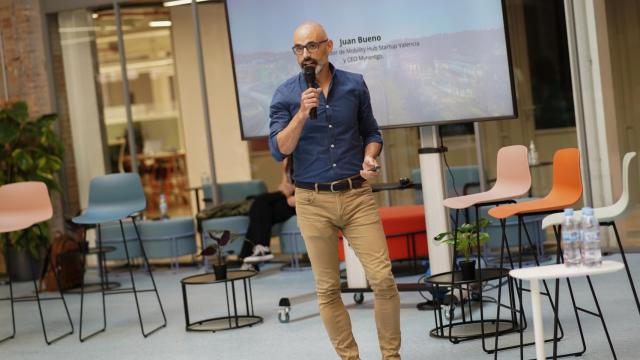 Juan Bueno, coordinador de Mobility Hub de Startup Valencia.