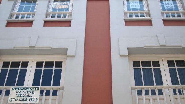 Viviendas usadas en venta.