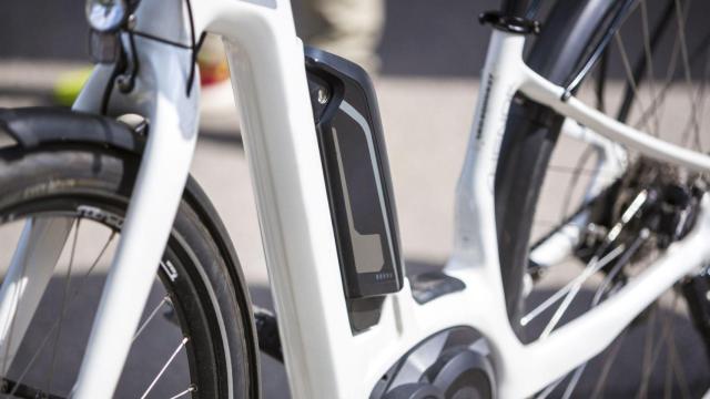 Imagen de archivo de una bicicleta eléctrica