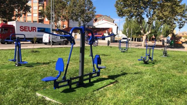 Zamora cuenta ya con un nuevo parque biosaludable para la ciudad